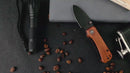 CIVIVI Baby Banter Thumb Stud Knife Wood Handle (2.34" Nitro-V Blade) C19068SB-2