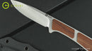 CIVIVI Mini Elementum Fixed Blade Knife Wood Handle (2.24" Nitro-V Blade) C23010-4