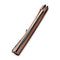 CIVIVI Asticus Flipper Knife Copper Handle (3.80" D2 Blade) - CIVIVI