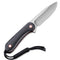 CIVIVI Elementum Fixed Blade Knife G10 Handle (3.98" 10Cr15CoMoV Blade) C2104A