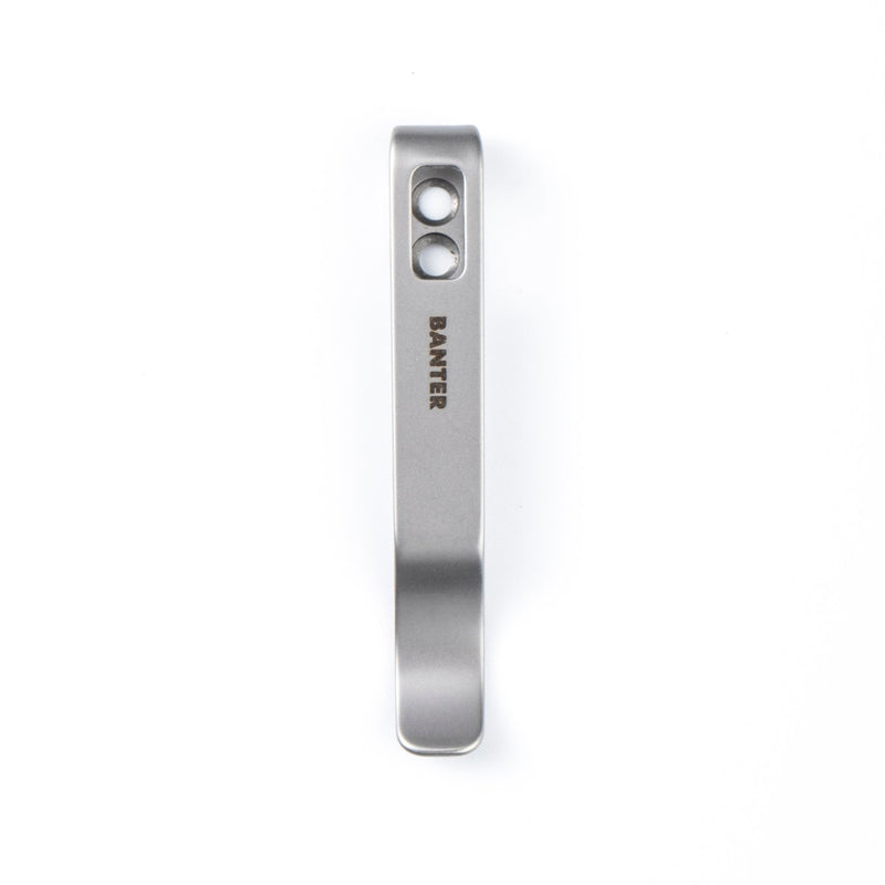 CIVIVI Stainless Steel Pocket Clip for CIVIVI Baby Banter WE Banter Knife, No Screws Included CA-07B