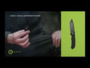 CIVIVI Brazen Flipper & Thumb Stud Knife Micarta Handle (3.46" Damascus Blade) C2023DS-1