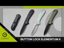 CIVIVI Button Lock Elementum II Pocket Knife G10 Handle (2.96" Nitro-V Blade) C18062P-2