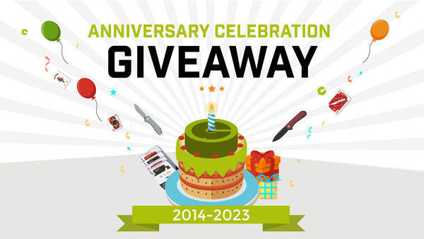 9 Days Giveaways to Celebrate Our 9yr Anniversary - CIVIVI
