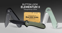 Button Lock Elementum II — SHOT SHOW Best EDC Knife 2023 - CIVIVI
