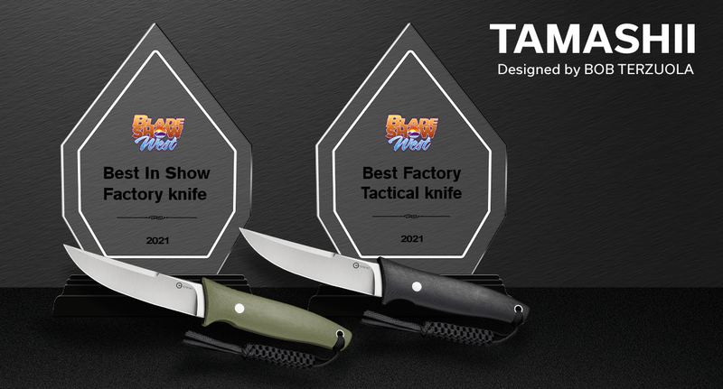 C19046-Tamashii — BLADE SHOW WEST Best In Show Factory knife & Best Factory Tactical knife 2021 - CIVIVI