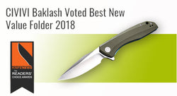 C801-Baklash — KNIFENEWS Best New Value Folder 2018 - CIVIVI