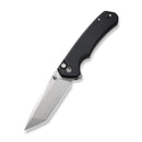 CIVIVI Button Lock Brazen Flipper & Thumb Stud Knife G10 Handle (3.46" 14C28N Blade) C19059C-1