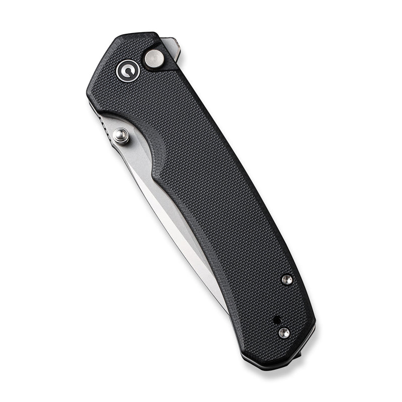 CIVIVI Button Lock Brazen Flipper & Thumb Stud Knife G10 Handle (3.46" 14C28N Blade) C19059C-1