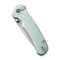 CIVIVI Button Lock Brazen Flipper & Thumb Stud Knife G10 Handle (3.46" 14C28N Blade) C19059C-3