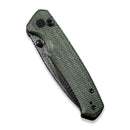 CIVIVI Altus Button Lock & Thumb Stud Knife Micarta Handle (2.97" Damascus Blade) C20076 - DS1 - CIVIVI