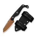 CIVIVI SŌKN Fixed Blade Knife Black G10 Handle (2.82" Bronze Stonewashed Nitro-V Blade) C22027C Sample1