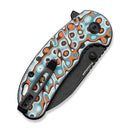 CIVIVI Squib Flipper & Thumb Stud Knife Micarta Handle (2.28" Black Stonewashed Nitro-V Blade) C25117 Sample2