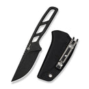 CIVIVI Lattice Fixed Blade Knife (2.83" Black Stonewashed Nitro-V Blade) C26003 Sample1