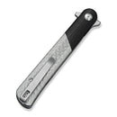CIVIVI Estoc Flipper Knife G10/ Fiberglass Fabric Handle (4.1" Satin Finished Nitro-X7 Blade) C26009 Sample2