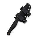 CIVIVI The Flydown Fixed Blade Knife Black Canvas Micarta Handle (2.74" Satin Finished 14C28N Blade) C26015 Sample2