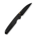 CIVIVI ELITE Penumbra Thumb Stud & Top Liner Lock Knife Black Titanium Handle (3.44" Black Stonewashed CPM S35VN Blade) CE26030 Sample1