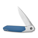 CIVIVI Brr15 Light Flipper Knife White & Blue G10 Handle (3.2" Satin Finished Nitro-V Blade) C25063-1