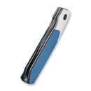 CIVIVI Brr15 Light Flipper Knife White & Blue G10 Handle (3.2" Satin Finished Nitro-V Blade) C25063-1