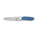 CIVIVI Brr15 Light Flipper Knife White & Blue G10 Handle (3.2" Satin Finished Nitro-V Blade) C25063-1