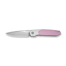 CIVIVI Brr15 Light Flipper Knife White & Powder Pink G10 Handle (3.2" Satin Finished Nitro-V Blade) C25063-3