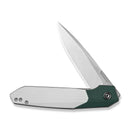 CIVIVI Brr15 Light Flipper Knife Teal Green & White G10 Handle (3.2" Satin Finished Nitro-V Blade) C25063-4