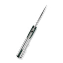 CIVIVI Brr15 Light Flipper Knife Teal Green & White G10 Handle (3.2" Satin Finished Nitro-V Blade) C25063-4