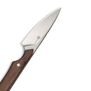 CIVIVI High Grass Field Knife Hunting Fixed Blade Guibourtia Wood Handle (2.93" Stonewashed 14C28N Blade) C25084-3, With 1PC Black Lanyard, Black Kydex Sheath & T-Clip