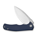 CIVIVI Mini Praxis Flipper Knife Blue Canvas Micarta Handle (2.98" Satin Finished D2 Blade) C18026C-6