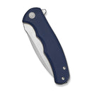 CIVIVI Mini Praxis Flipper Knife Blue Canvas Micarta Handle (2.98" Satin Finished D2 Blade) C18026C-6