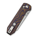 Smoky Mountain Knife Works Exclusives SKU - CIVIVI Over Yonder Thumb Stud & Crossbar Lock Knife C25027-3