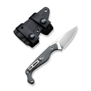 CIVIVI SŌKN Fixed Blade Knife G10 Handle (2.82" Nitro-V Blade) C22027-2