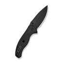 CIVIVI Vyrent Flipper & Thumb Stud Knife Black G10 Contoured Handle (3.48" Black Stonewashed Nitro-X7 Blade) C25037-1