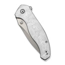 CIVIVI Vyrent Flipper & Thumb Stud Knife G10 With Aluminum Foil Contoured Handle (3.48" Stonewashed Nitro-X7 Blade) C25037B-1
