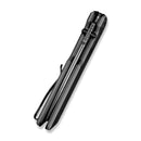 CIVIVI Zygon Thumb Stud & Top Crossbar Lock Gray G10 Handle With Carbon Fiber Overlay (3.24" Damascus Blade) C25035B-DS1