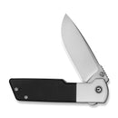 CIVIVI Zygon Thumb Stud & Top Crossbar Lock White & Black G10 Handle (3.24" Satin Finished Nitro-V Blade) C25035C-1