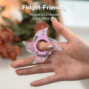 CIVIVI Pyrus Slip Joint Utility Knife Powder Pink G10 Handle (0.65" Satin Finished 14C28N Blade) C23038-5