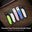 CIVIVI Brr15 Light Flipper Knife White & Powder Pink G10 Handle (3.2" Satin Finished Nitro-V Blade) C25063-3