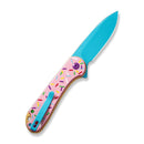 Blade HQ Exclusives SKU - CIVIVI Button Lock Elementum II Flipper Knife C18062P - 5 - CIVIVI