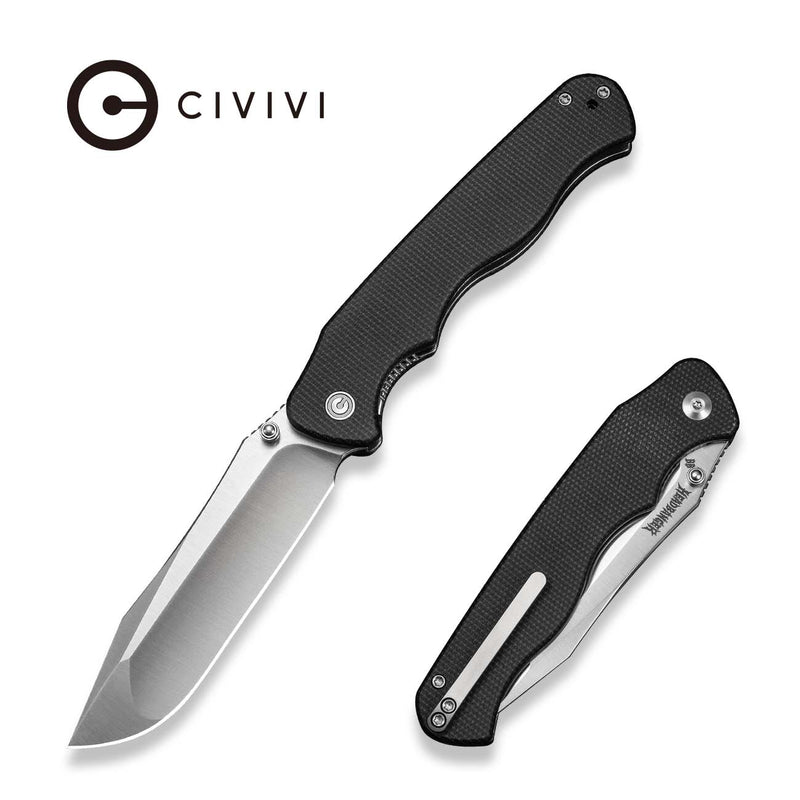 Blade HQ Exclusives SKU - CIVIVI HEADBANGER Thumb Stud Knife C25020 - 2