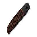 CIVIVI Aevren Black Stainless Steel With Guibourtia Wood Inlay (2.98" Black Stonewashed Nitro - V Blade) C25094 Sample1 - CIVIVI
