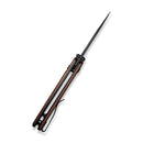 CIVIVI Altus Button Lock & Thumb Stud Knife Wood Handle (2.97" Nitro - V Blade) C20076 - 3 - CIVIVI