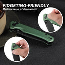 CIVIVI Altus Button Lock & Thumb Stud Knife Aluminum Handle (2.97" Nitro - V Blade) C20076 - 5 - CIVIVI