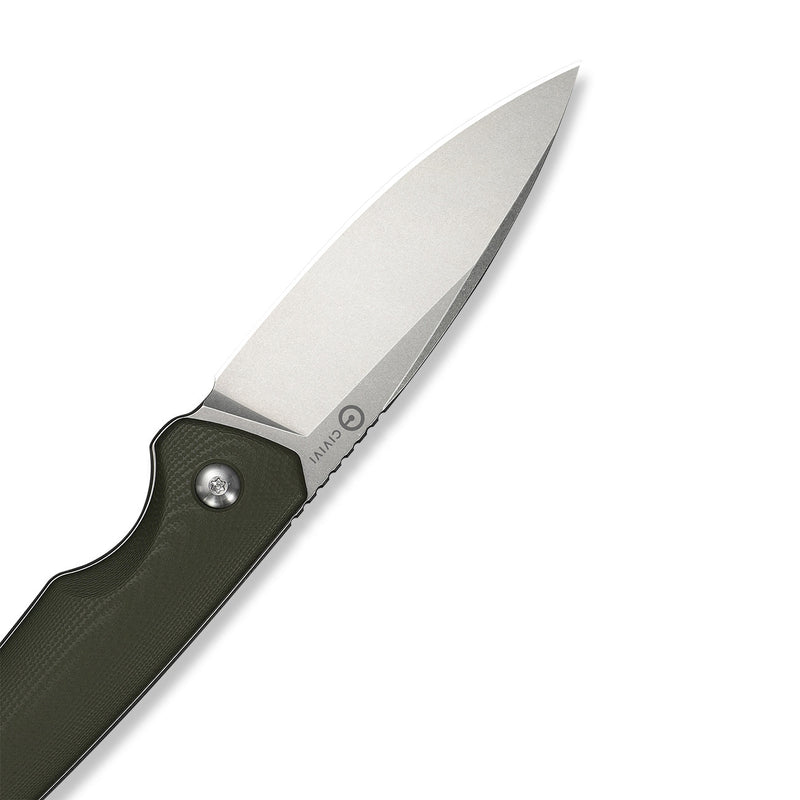 CIVIVI Altus Fixed Blade Knife OD Green G10 Handle (2.99