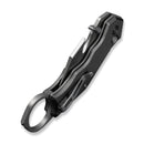 CIVIVI Amaroq Flipper & Thumb Stud & Button Lock Knife Gray Aluminum Handle (2.11" Satin Finished Nitro - V Blade) C24018 - 1