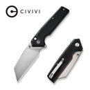 CIVIVI Amirite Flipper & Thumb Stud & Button Lock Knife G10 Handle (3.48" Nitro - V Blade) C23028 - 2 - CIVIVI