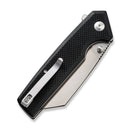 CIVIVI Amirite Flipper & Thumb Stud & Button Lock Knife G10 Handle (3.48" Nitro - V Blade) C23028 - 2 - CIVIVI