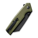 CIVIVI Amirite Flipper & Thumb Stud & Button Lock Knife G10 Handle (3.48" Nitro - V Blade) C23028 - 3 - CIVIVI