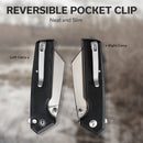 CIVIVI Amirite Flipper & Thumb Stud & Button Lock Knife G10 Handle (3.48" Nitro - V Blade) C23028 - 2 - CIVIVI
