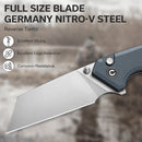 CIVIVI Amirite Flipper & Thumb Stud & Button Lock Knife G10 Handle (3.48" Nitro - V Blade) C23028 - 1 - CIVIVI